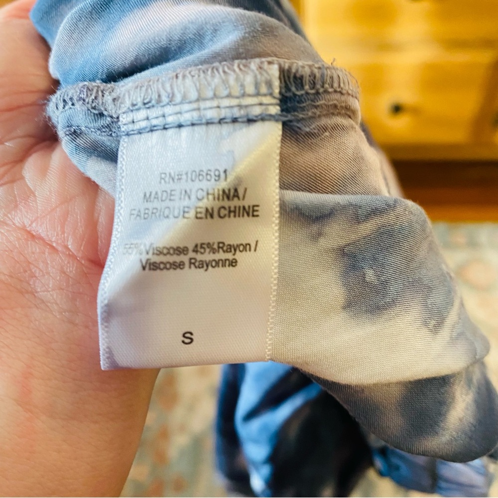 Young Fabulous & Broke Tie Dye Aiko Pant Midnight Blue - Picture 9 of 9